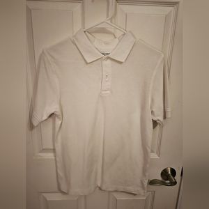 Youth Large Short Sleeve White Dockers Collared Shirt, Used, Good Condition